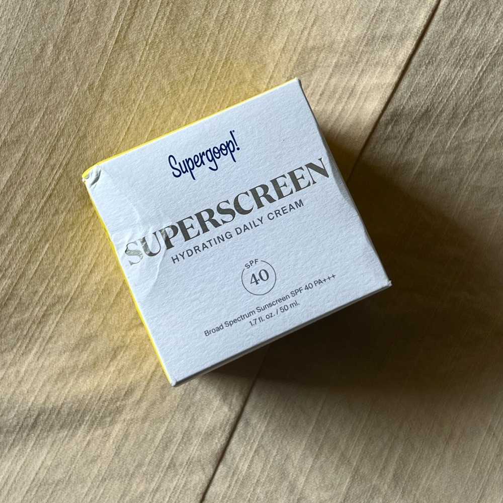 Superscreen Rich Hydrating Cream SPF 40 Moisturizer